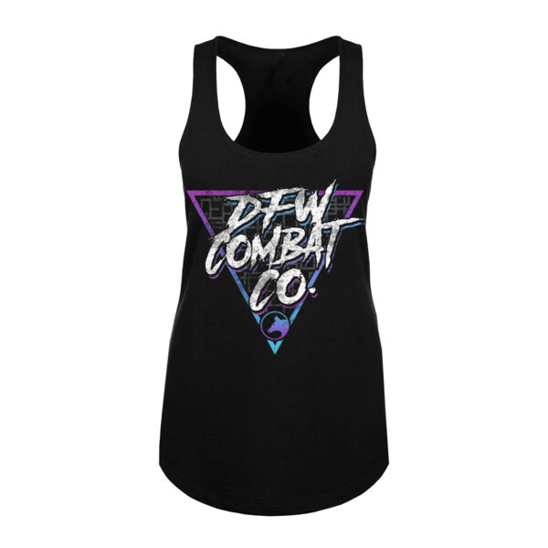 TRIANGLE CHOKE - WOMEN'S FITTED TANK TOP - $QR15ZM$ Thumbnail