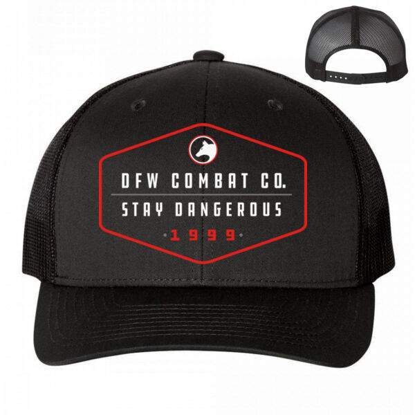STAY DANGEROUS - TRUCKER HAT - $VZP3RY$ Thumbnail